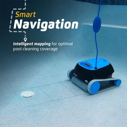 Dolphin Nautilus CC Robotic Pool Cleaner, Wall Climbing Brush, Top Load Filter, Up to 33 ft Pools