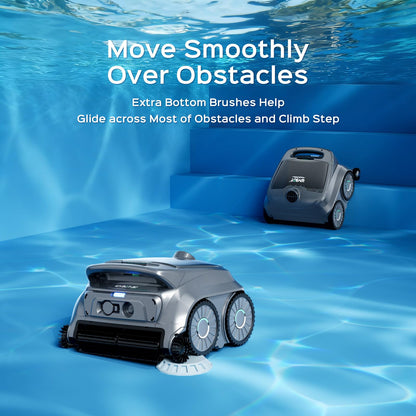 WYBOT B1 Robotic Pool Cleaner, Cordless Vacuum, Smart Navigation, Self-Parking, Inground & Above Ground Pools
