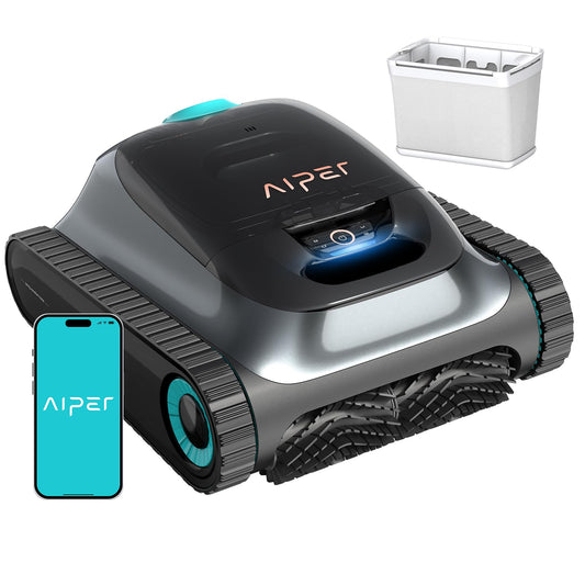 Aiper Scuba S1 Robotic Pool Cleaner, 270 min Runtime, Smart Navigation, 11 Sensors, App Support