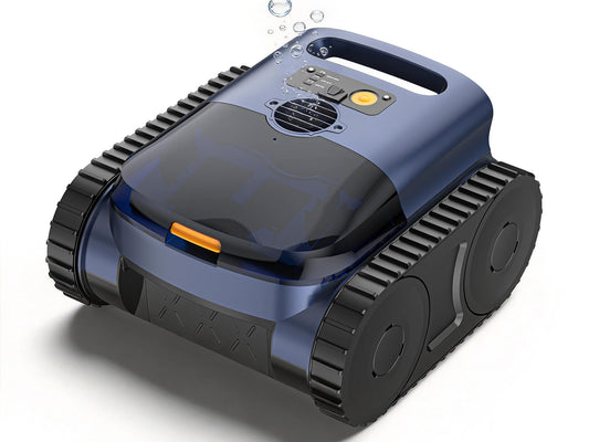 Pool Vacuum for Inground Pools, Cordless Robot Cleaner, Smart Navigation, Self-Parking, LED Indicator, 2150 Sq.ft