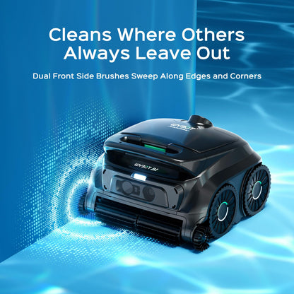 (2026 New) WYBOT B1 Robotic Pool Cleaner, Floor & Wall Cleaning, 120 min Cordless, Smart Navigation, Self-Parking