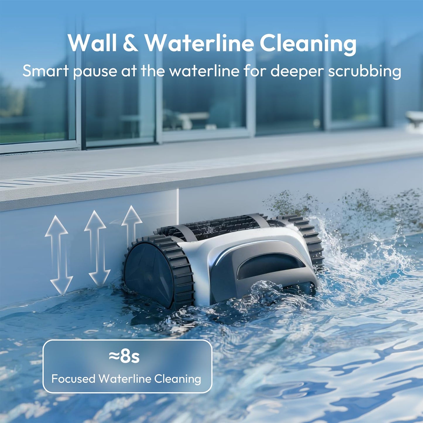 (2026 New) Bubot 700 Cordless Robotic Pool Cleaner, 210 min Runtime, Triple Motor, Floor/Wall/Waterline Cleaning