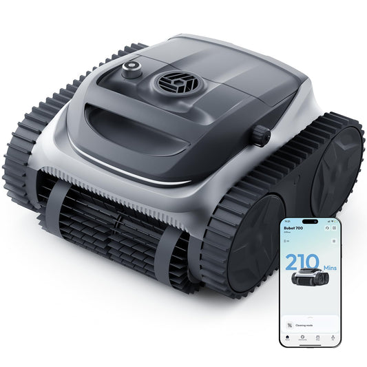 (2026 New) Bubot 700 Cordless Robotic Pool Cleaner, 210 min Runtime, Triple Motor, Floor/Wall/Waterline Cleaning